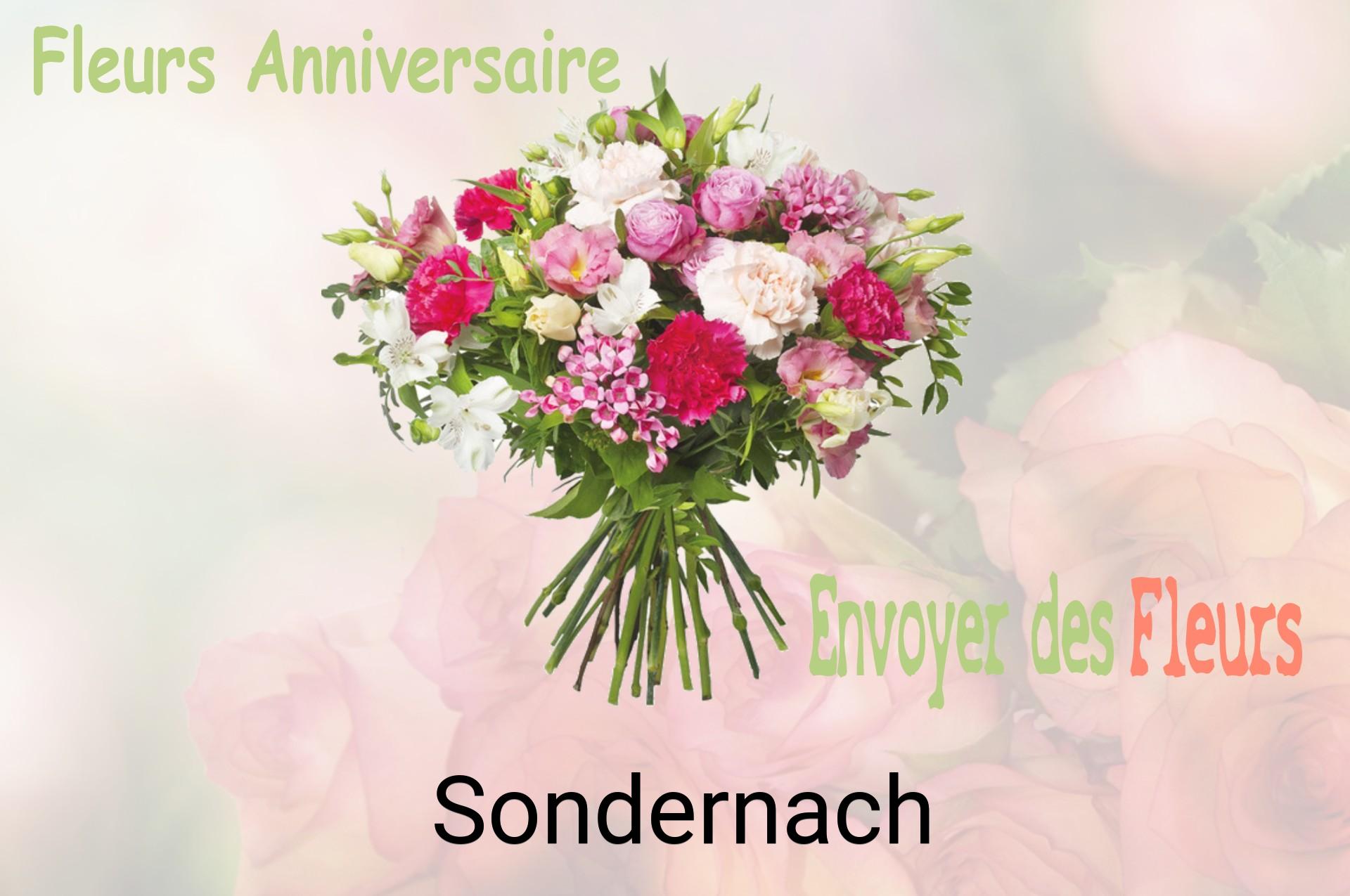 Bouquet de fleurs d’anniversaire livré à Sondernach